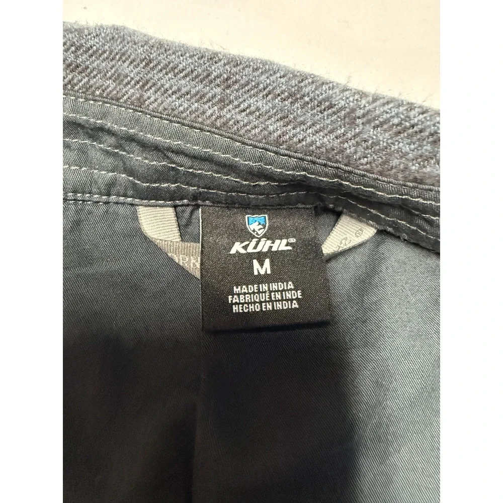 KÜHL Men's Deviatr Shirt Jac Medium Overcast Plaid NWT Button Up Jacket